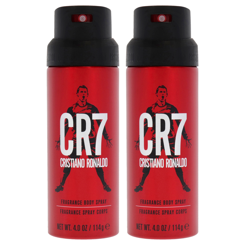CR7 by Cristiano Ronaldo for Men - 4 oz Body Spray - Pack of 2